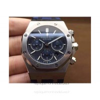 Réplica Audemars Piguet Royal Oak 26320 Aco Inoxidável Marcador Azul Rubber Strap