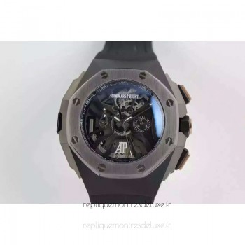 Réplica Audemars Piguet Royal Oak Concept Laptimer Michael Schumacher PVD Skeleton Dial