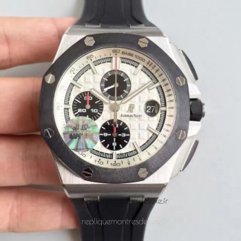 Réplica Audemars Piguet Royal Oak Offshore 26400SO.OO.A002CA.01 Aco Inoxidável Marcas Brancas 