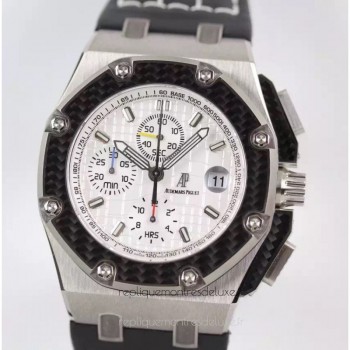 Réplica Audemars Piguet Royal Oak Offshore Juan Pablo Montoya 2603010.OO.D001IN.01 Titanium Marcas Brancas