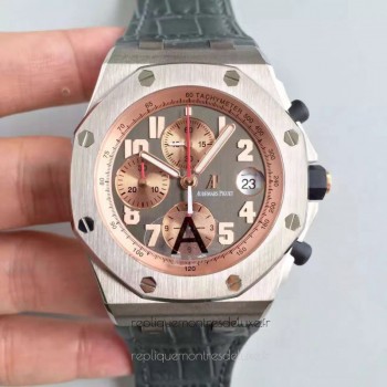 Réplica relogio Audemars Piguet Royal Oak Offshore Pride Of Indonesia 26179IR.OO.A005CR.01 Titanium Anthracite Dial