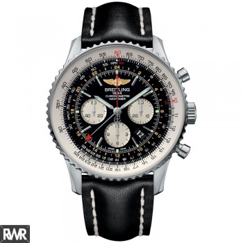 Breitling Navitimer GMT AB044121/BD24/441X/A20BA.1 Réplica relogio