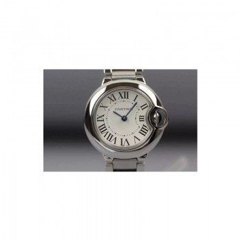 Réplica Cartier Ballon Bleu Senhoras 28MM Marcas Brancas Quartzo 