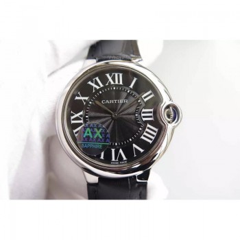 Réplica Cartier Ballon Bleu aco inoxidável Marcador Preto