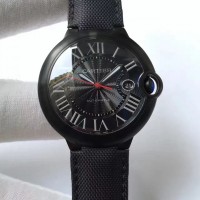 Réplica Ballon Bleu De Cartier WSBB0015 42MM PVD Marcador Preto