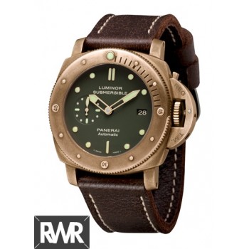 Réplica do relógio Panerai Luminor Submersível 1950 3 Dias Automático Bronzo PAM 00382