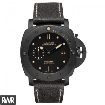 Réplica Panerai Luminor Submersível 1950 3 Dias Automático Ceramica 47mm PAM00508