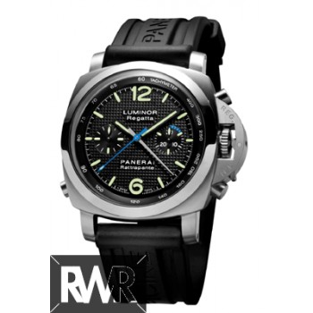 Réplica relogio Panerai Luminor 1950 Regatta Rattrapante Steel PAM00286