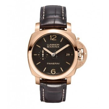 Réplica do relógio Panerai Luminor Marina 1950 3 Dias Automático Oro Rosso 42mm PAM00393