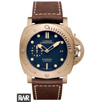 Réplica Panerai Luminor Submersível 1950 3 Dias Automático Bronzo 47mm PAM00671