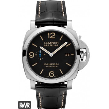 Réplica relogio Panerai Luminor Marina 1950 3 Dias Automático Acciaio PAM01312