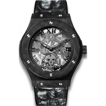 Hublot Classic Fusion Tourbillon Black Skull 505.UC.0140.LR.SKULL