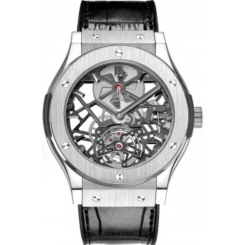 Hublot Classic Fusion Skeleton Tourbillon Titanium 45mm 505.NX.0170.LR