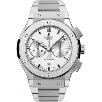 Pulseira Hublot Classic Fusion Chrono Titanium Opalin 45mm 521.NX.2610.NX