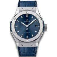 Hublot Classic Fusion Azul Titânio 45mm 511.NX.7170.LR