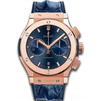 Hublot Classic Fusion Blue Chronograph King Gold 45mm 521.OX.7180.LR