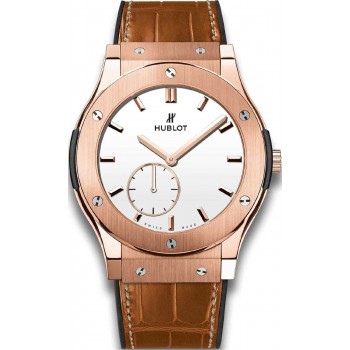 Hublot Classic Fusion Mostrador Ultrafino Ouro Branco Brilhante 515.OX.2210.LR