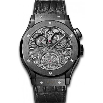 Hublot Classic Fusion Tourbillon Skeleton All Black 506.CM.0140.LR