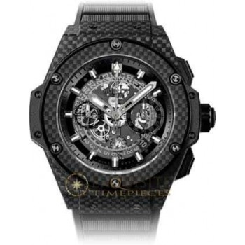 Hublot King Power Unico todo em carbono 48mm 701.QX.0140.RX