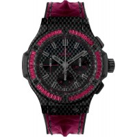 Hublot Big Bang Bezel Carbono Baguete Rubis 44mm 301.QX.1730.HR.1902