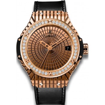 Hublot Big Bang Ouro Caviar Diamantes 41mm 346.PX.0880.VR.1204