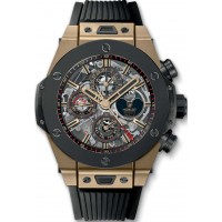 Hublot Big Bang Unico Calendário Perpétuo Mágico Ouro Cerâmica 406.MC.0138.RX