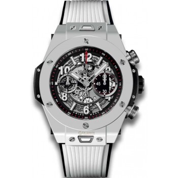 Hublot Big Bang Unico Cerâmica Branca 411.HX.1170.RX