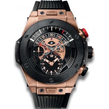 Hublot Big Bang Unico Bi-Retrógrado Chrono King Ouro Cerâmica 413.OM.1128.RX