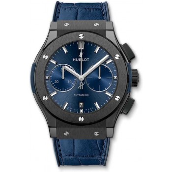 Hublot Classic Fusion Ceramic Blue Chronograph 521.CM.7170.LR