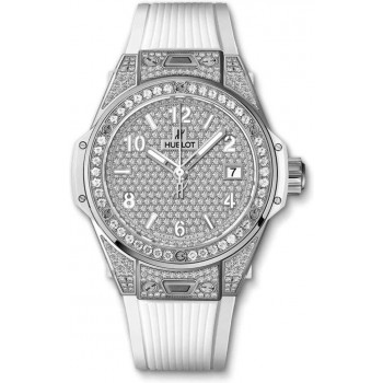 Hublot Big Bang One Click Steel White Pavé completo 465.SE.9010.RW.1604