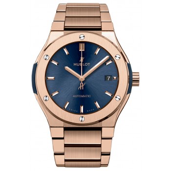 Pulseira Hublot Blue King Ouro 45 mm 510.OX.7180.OX