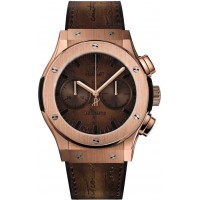 Hublot Classic Fusion Chronograph Berluti Scritto King Gold 521.OX.0500.VR.BER17