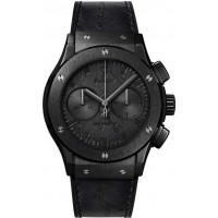 Hublot Classic Fusion Chronograph Berluti Scritto All Black 521.CM.0500.VR.BER17