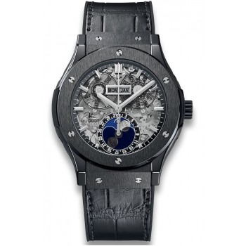 Hublot Classic Fusion Aerofusão Moonphase Black Magic 517.CX.0170.LR