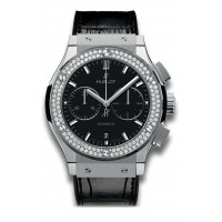 Hublot Classic Fusion Chronograph Titanium Diamonds 521.NX.1171.LR.1104