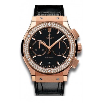 Hublot Classic Fusion Chronograph King Gold Diamond 521.OX.1181.LR.1104