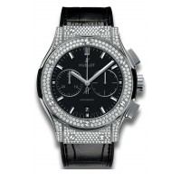 Hublot Classic Fusion Chronograph Titanium Pavé 521.NX.1171.LR.1704