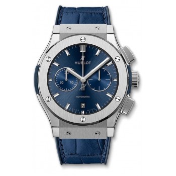 Hublot Classic Fusion Blue Chronograph Titanium 541.NX.7170.LR