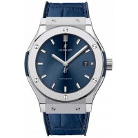 Hublot Classic Fusion Azul Titânio 42mm 542.NX.7170.LR