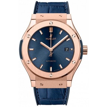 Hublot Classic Fusion King Gold Blue 42mm 542.OX.7180.LR