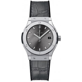 Hublot Classic Fusion Titanium Racing Cinza 33mm Quartzo 581.NX.7071.LR