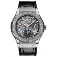 Hublot Classic Fusion Aerofusion Titanium Diamonds 42mm 547.NX.0170.LR.1104