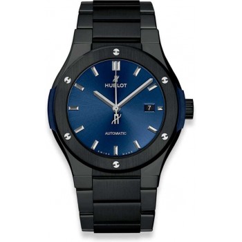 Pulseira Hublot Classic Fusion Cerâmica Azul 42mm 548.CM.7170.CM