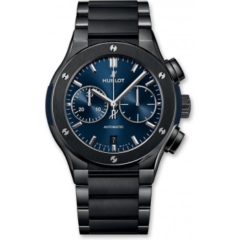 Pulseira Hublot Classic Fusion Chronograph Cerâmica Azul 45mm 520.CM.7170.CM