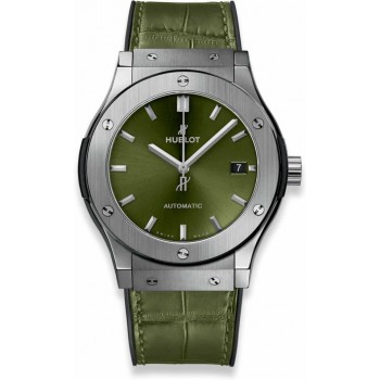 Hublot Classic Fusion Titanium Green 45mm 511.NX.8970.LR