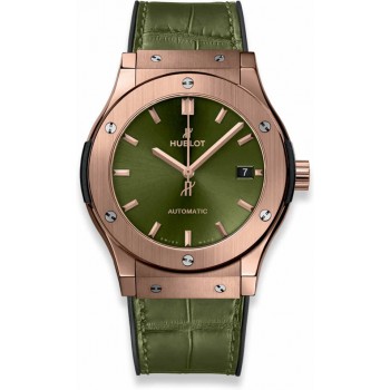 Hublot Classic Fusion King Gold Green 45mm 511.OX.8980.LR