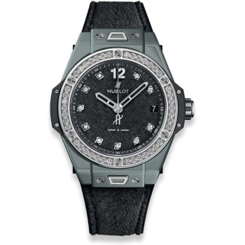 Hublot Big Bang One Click Italia independente de veludo cinza escuro 465.FX.277F.NR.1204.ITI18