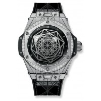 Hublot Big Bang One Click Sang Blue Steel Diamonds 465.SS.1117.VR.1204.MXM17