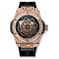 Hublot Big Bang Sang Bleu King Ouro Diamantes 465.OS.1118.VR.1204.MXM17