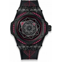 Hublot Big Bang Sang Bleu All Black Red 39mm 465.CS.1119.VR.1202.MXM18